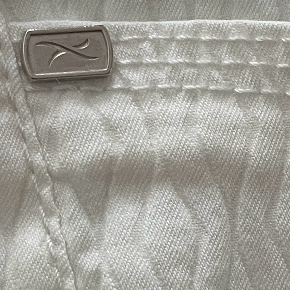 Brax women’s white pants with 5 pockets and geometric pattern size 31-32 . - Picture 4 of 10